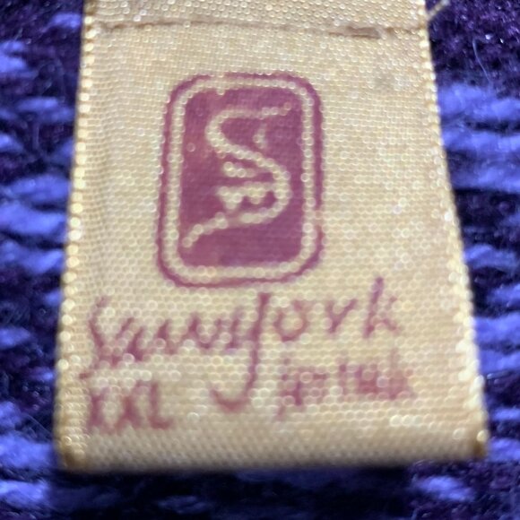 VINTAGE ALPACA KNIT PATTERN SWEATER CARDIGANS SIZE XXL - Picture 11 of 12